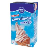 Zmrzlinová směs tekutá UHT Vanilka